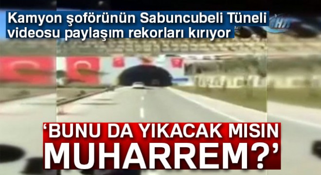  Bunu da yıkacak mısın Muharrem?  videosu paylaşım rekoru kırdı