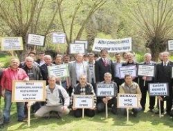 Kızılcahamam’da dere eylemi