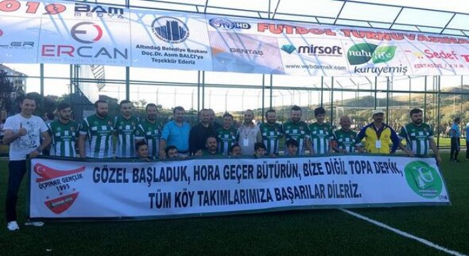 15 temmuz anısına futbol turnuvası başladı