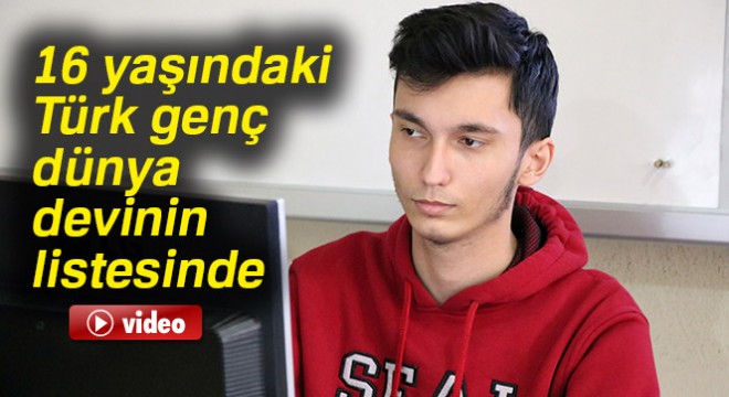 16 yaşındaki Yiğit, Apple’ın  Teşekkür  listesinde