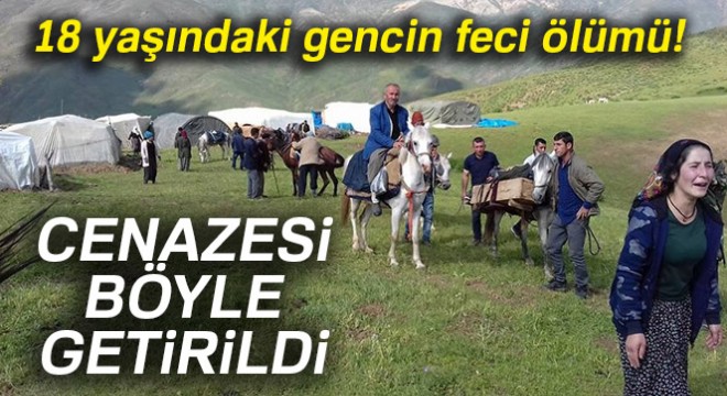 18 yaşındaki gencin feci ölümü