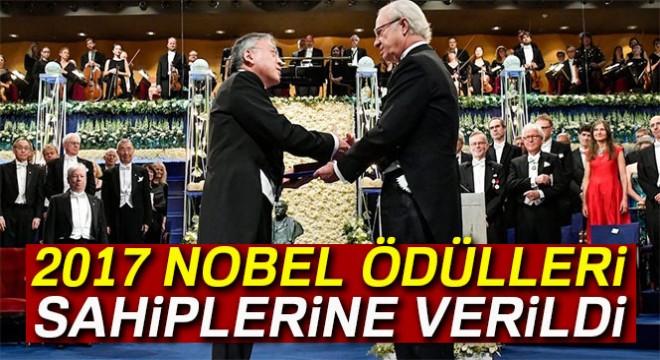 2017 Nobel Ödülleri sahiplerine verildi