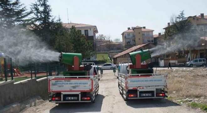 23 bin litre ilaçla temizlik