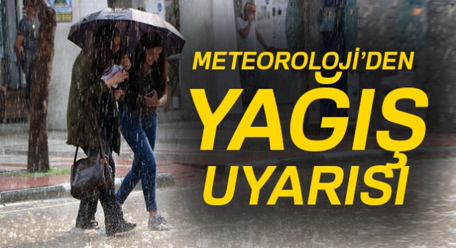 4 Kasım 2017 yurtta hava durumu  Meteoroloji den sağanak yağış uyarısı