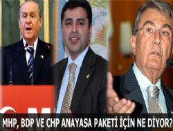 Muhalefet anayasa paketine ne diyor?