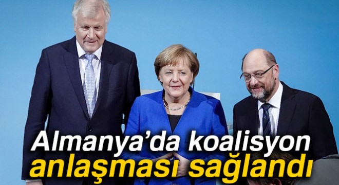 Almanya’da koalisyon anlaşması sağlandı