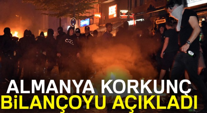 Almanya daki G-20 protesto gösterilerinde 476 polis yaralandı