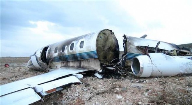 Atatürk Havalimanı nda özel jet kazası