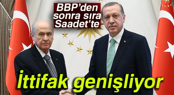 BBP’den sonra sıra Saadet te