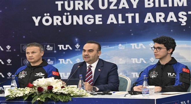 Bakan Kacır: Türkiye’nin ikinci astronotu göreve hazırlanıyor