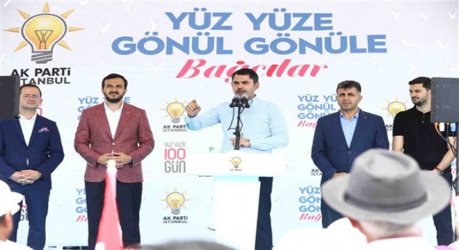 Bakan Kurum’dan Bağcılar’a 8 müjde