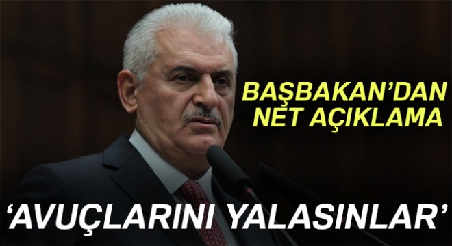 Başbakan Yıldırım: Ülkemizi karıştırmaya çalışanlar terörü hortlatmaya çalışanlar avucunu yalasın