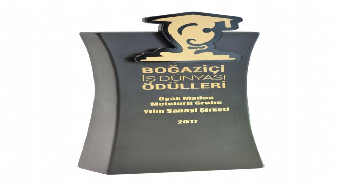 Boğaziçi öğrencileri OYAK Maden Metalürji Grubu’nu  ‘Yılın Sanayi Şirketi’ seçti