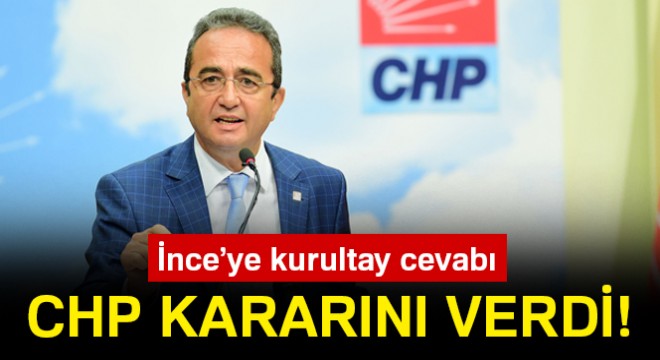 CHP kararını verdi!