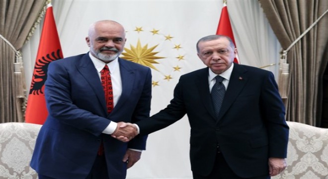 Cumhurbaşkanı Erdoğan, Arnavutluk Başbakanı Edi Rama ile görüştü