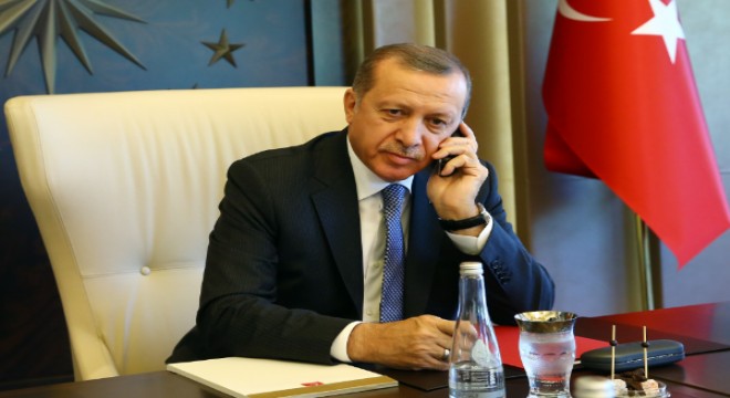 Cumhurbaşkanı Erdoğan, Azerbaycan Cumhurbaşkanı Aliyev ile telefonda görüştü