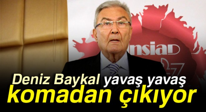 Deniz Baykal yavaş yavaş komadan çıkıyor