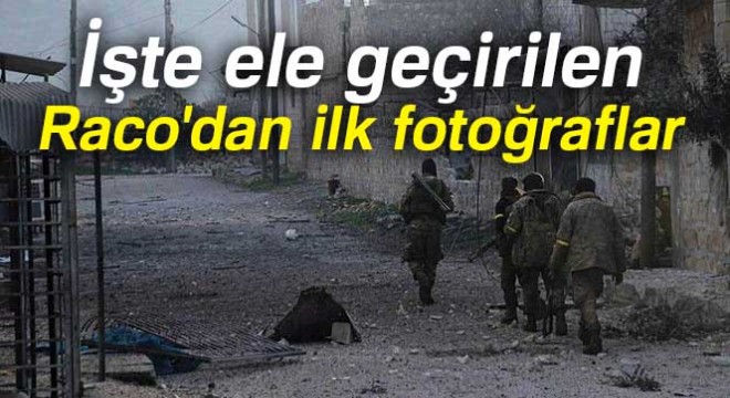 Ele geçirilen Racodan ilk fotoğraflar