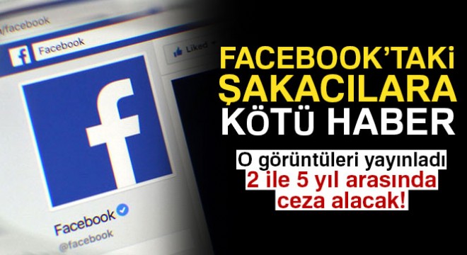 Facebook taki şakacılara kötü haber