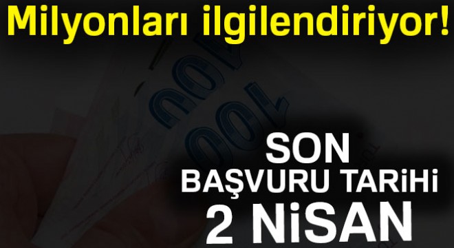 GSS’de son ödeme tarihi 30 Nisan