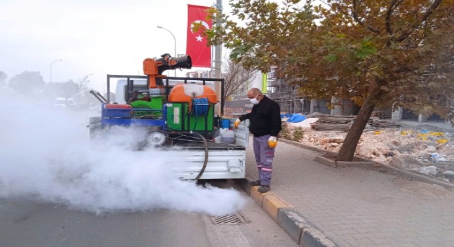 Haşerelere karşı kışlak mücadelesi son surat devam ediyor