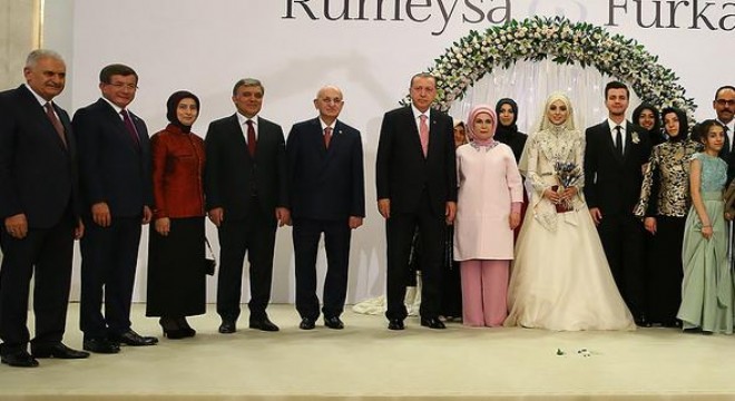 İbrahim Kalın ın kızının nikahında devletin zirvesi şahitlik etti