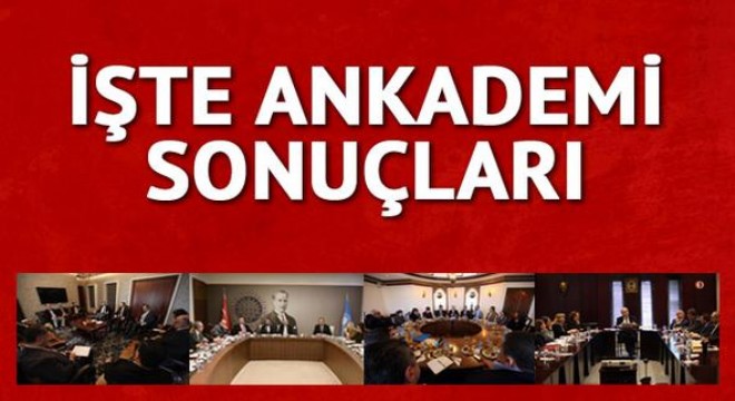 İşte ANKADEMİ sonuçları-2