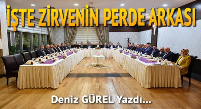 İşte Mogan zirvesinin perde arkası