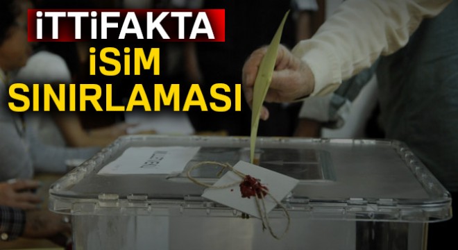 İttifakta isim sınırlaması