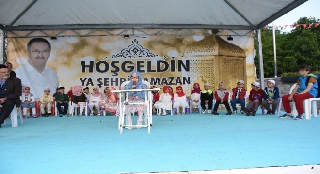 Kızılcahamam’da minik hafızlardan Kur’an ziyafeti