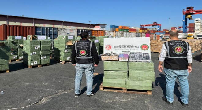 Mersin, Kapıkule ve Habur da kaçakçılık operasyonu