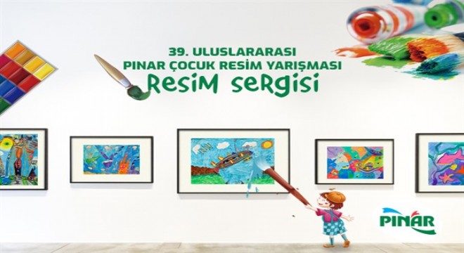 Minik ressamların eserleri sanal sergide