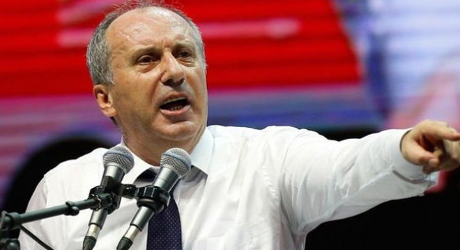 Muharrem İnce kriz lobisine destek verdi