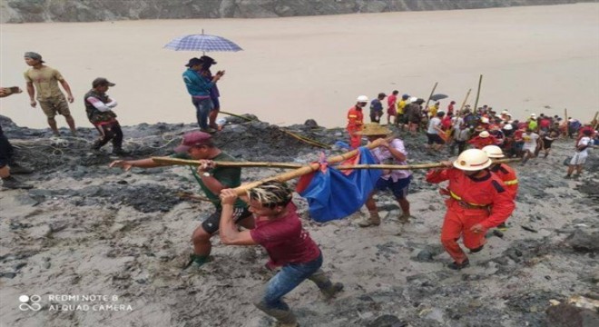 Myanmar’da 100 madenci toprak altında can verdi