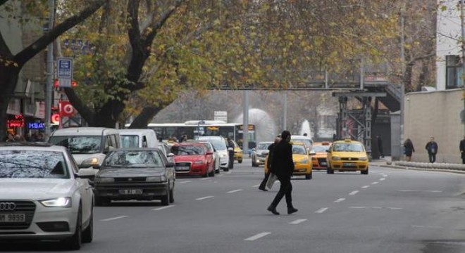 Necatibey’de tehlikeli koşu