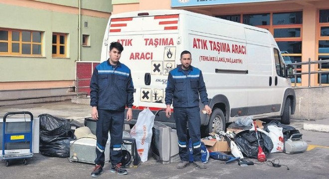 Ödüllü elektronik atık toplama yarışması