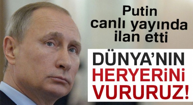 Putin den nükleer tehdit