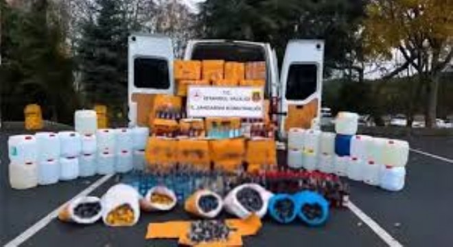 Sahte ve Kaçak Alkole Büyük Darbe