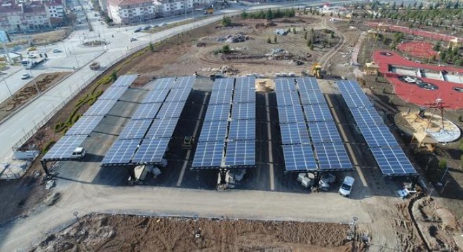 Şehir Parkı’nın enerjisi güneşten