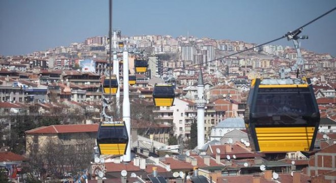 Teleferiğe 25 günlük ağır bakım