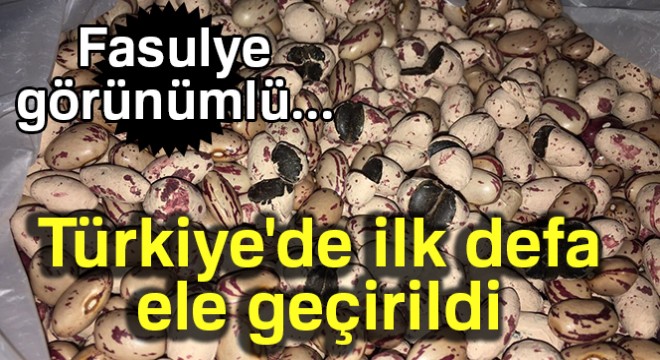 Türkiye de ilk defa ele geçirildi