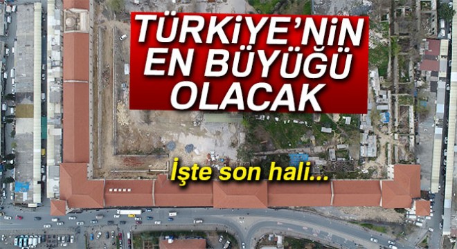 Türkiye’nin en büyük kütüphanesi olacak! Rami Kışlası havadan görüntülendi…