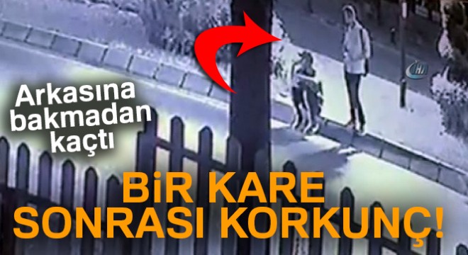 Vicdansız sürücünün çarptığı çocukların inanılmaz kurtuluşu kamerada