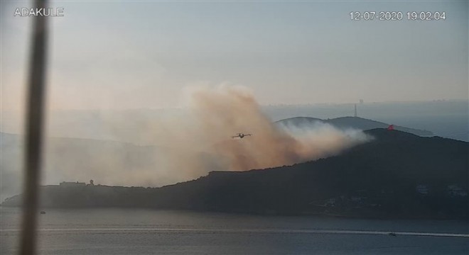 Yangına rekor sürede müdahale